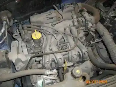 Утилизация автомобиля renault clio ii fase ii (b/cb0) authentique года 2003 питание d7fq7