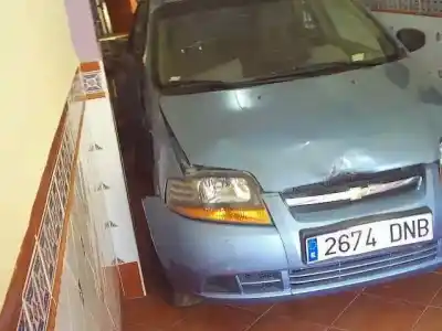 Veicolo di demolizione chevrolet kalos 1.4 se dell'anno 2005 alimentato f14s3g