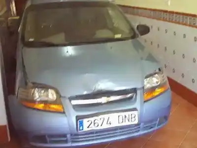 Veicolo di demolizione chevrolet kalos 1.4 se dell'anno 2005 alimentato f14s3g