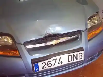 Veicolo di demolizione chevrolet kalos 1.4 se dell'anno 2005 alimentato f14s3g