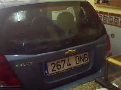 Veicolo di demolizione chevrolet kalos 1.4 se dell'anno 2005 alimentato f14s3g