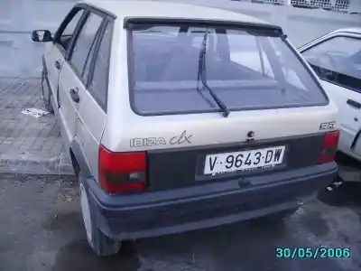Sloopvoertuig seat ibiza 1.5 van het jaar 1991 aangedreven 021d2000