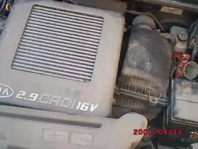 Veículo de Sucata kia carnival ii 2.9 cdri ex do ano 2001 alimentado j3