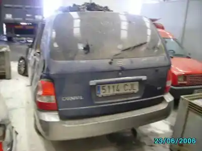 Veículo de Sucata kia carnival ii 2.9 cdri ex do ano 2001 alimentado j3