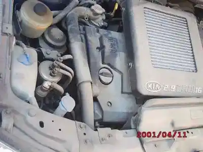 Veículo de Sucata kia carnival ii 2.9 cdri ex do ano 2001 alimentado j3