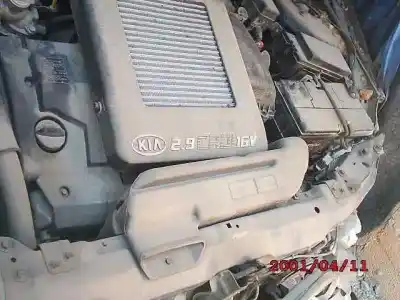 Veículo de Sucata kia carnival ii 2.9 cdri ex do ano 2001 alimentado j3