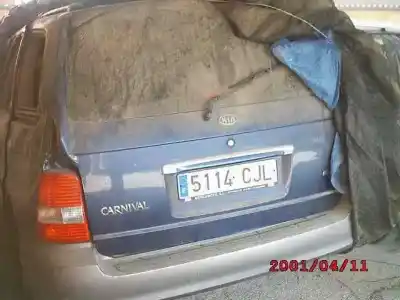 Veículo de Sucata kia carnival ii 2.9 cdri ex do ano 2001 alimentado j3