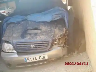 Veículo de Sucata kia carnival ii 2.9 cdri ex do ano 2001 alimentado j3