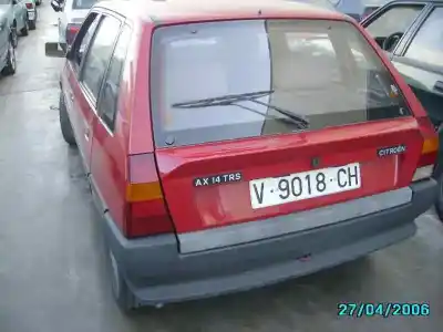 Scrapping Vehicle citroen ax * of the year 1987 powered 