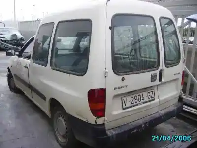 Veículo de Sucata SEAT INCA (6K9) 1.9 SDI CLX Familiar do ano 2000 alimentado 1Y