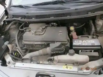 Scrapping Vehicle nissan note (e11e) 1.4 cat of the year 2006 powered cr14