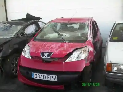 Veículo de Sucata PEUGEOT 107 Urban do ano 2007 alimentado CFA