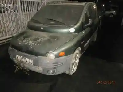 Scrapping Vehicle FIAT                                               MULTIPLA (186_)                                                                                                                                                                                                                                            1.9 JTD 105 (186AXB1A)                                                                                                                                                                                                                                     of the year 1999 powered 182B4.000