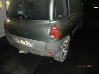Утилизация автомобиля fiat multipla (186_) 1.9 jtd 105 (186axb1a) года 1999 питание 182b4.000