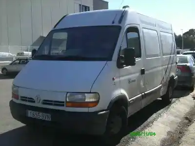 Veículo de Sucata renault master desde ´´98 base caja cerrada l1h1 rs 3078 do ano 2002 alimentado g9u754