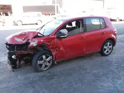 Sloopvoertuig volkswagen golf vi (5k1) 1.6 tdi van het jaar 2012 aangedreven cayc