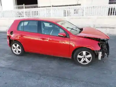 Sloopvoertuig volkswagen golf vi (5k1) 1.6 tdi van het jaar 2012 aangedreven cayc