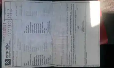 Veículo de Sucata citroen c4 berlina 1.6 16v hdi do ano 2005 alimentado 9hx