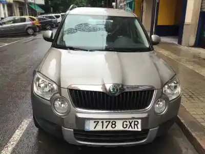 Vehículo de desguace skoda yeti 1.2 tsi del año 2010 con motor cbzb