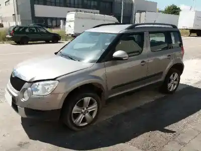 Sloopvoertuig skoda yeti (5l) 1.2 tsi van het jaar 2010 aangedreven cbzb