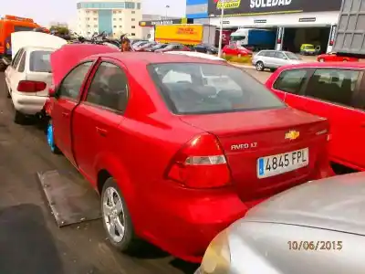 Scrapping Vehicle chevrolet aveo lt of the year 2007 powered f14d3