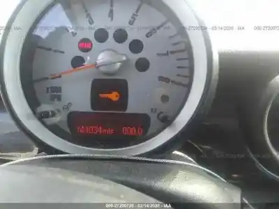 Veículo de Sucata bmw mini clubman (r55) 1.6 16v cat do ano 2009 alimentado n12b16a