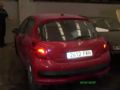 Scrapping Vehicle peugeot 207 xt of the year 2007 powered kfu