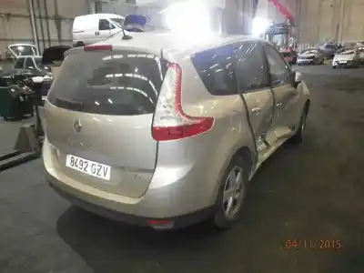 Здавання транспортного засобу renault                                            scénic iii (jz0/1_)                                                                                                                                                                                                                                        1.5 dci                                                                                                                                                                                                                                                    року 2010 потужний k9k832