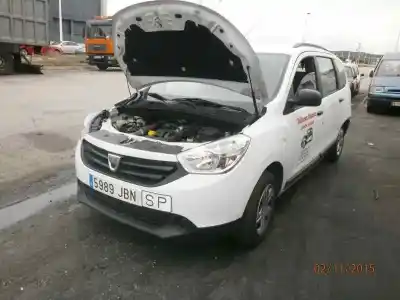 Здавання транспортного засобу DACIA LODGY 1.5 dCi Diesel FAP CAT року 2014 потужний K9K846