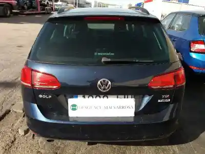 Veicolo di demolizione volkswagen golf vii lim. 1.6 tdi dpf dell'anno 2015 alimentato clha