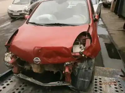 Scrapping Vehicle nissan micra (k12e) acenta of the year 2005 powered cr14de