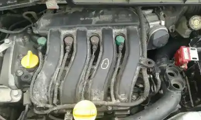 Scrapping Vehicle renault modus confort dynamique of the year 2005 powered k4j770