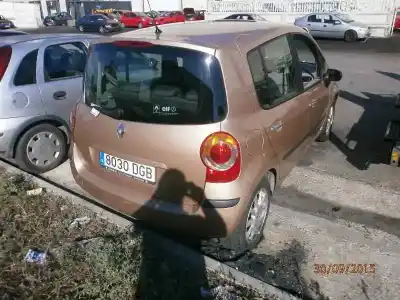 Scrapping Vehicle renault modus confort dynamique of the year 2005 powered k4j770