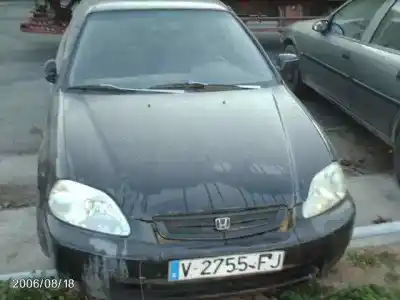 Veículo de Sucata honda civic coupe (ej6/8) 1.6 sr (ej8) do ano 1996 alimentado d16y8