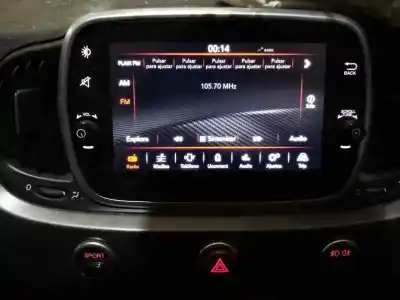 Veículo de Sucata abarth nuova 500 (150) 1.4 cat do ano 2018 alimentado 312b4000