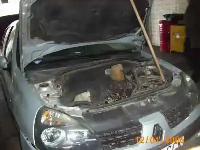 Scrapping Vehicle renault clio ii fase ii (b/cb0) authentique of the year 2002 powered k9k a7