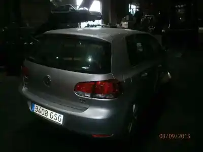 Sloopvoertuig volkswagen golf vi (5k1) 1.6 tdi van het jaar 2009 aangedreven cay1