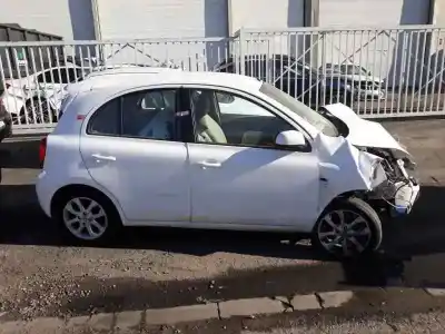 Veículo de Sucata nissan micra (k13) 1.2 cat do ano 2016 alimentado hr12