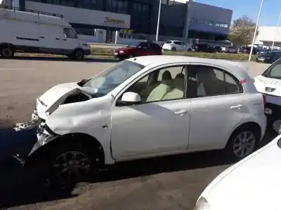 Veículo de Sucata nissan micra (k13) 1.2 cat do ano 2016 alimentado hr12