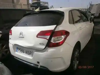 Veículo de Sucata citroen c4 lim. 1.6 hdi fap do ano 2013 alimentado 9h05-9hd