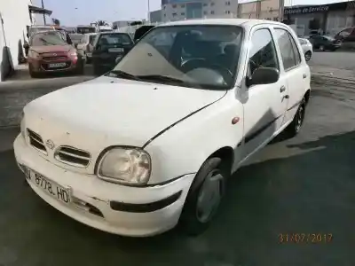 Scrapping Vehicle NISSAN MICRA II (K11) 1.3 i 16V of the year 2000 powered 