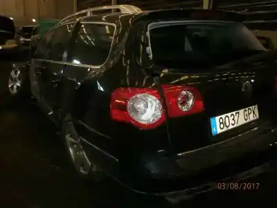 Утилизация автомобиля volkswagen passat b6 variant (3c5) 2.0 tdi года 2009 питание cba