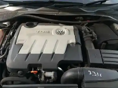 Sloopvoertuig volkswagen scirocco iii (137, 138) 2.0 tdi van het jaar 2009 aangedreven cbdb