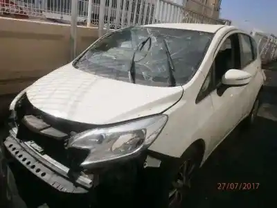 Scrapping Vehicle NISSAN NOTE (E11E) 1.5 dCi Turbodiesel CAT of the year 2014 powered K9K608
