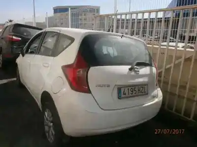 Veículo de Sucata nissan note (e11e) 1.5 dci turbodiesel cat do ano 2014 alimentado k9k608