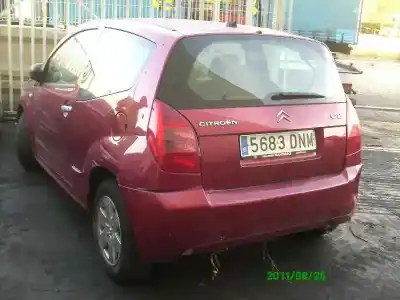 Veículo de Sucata citroen c2 furio do ano 2005 alimentado hfx