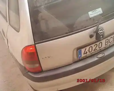 Scrapping Vehicle opel corsa b edition 2000 of the year 2000 powered x12xe