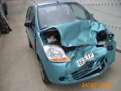 Scrapping Vehicle CHEVROLET MATIZ 1.0I 66 S of the year 2007 powered B10S1