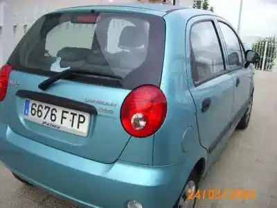 Sloopvoertuig chevrolet matiz 1.0i 66 s van het jaar 2007 aangedreven b10s1