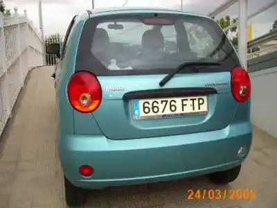 Sloopvoertuig chevrolet matiz 1.0i 66 s van het jaar 2007 aangedreven b10s1